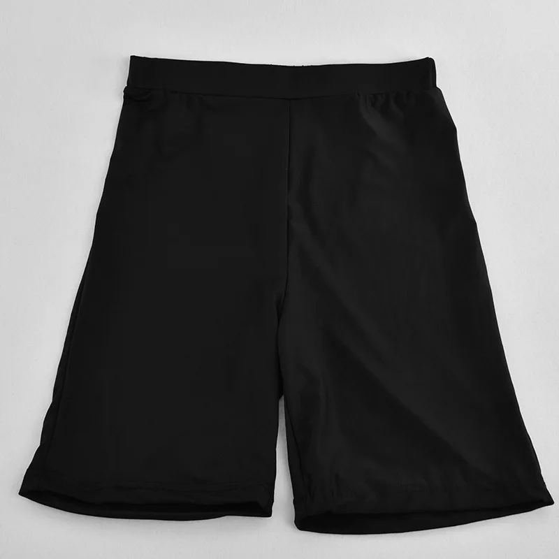 Для женщин Мода Водолазка Осень Зима укороченный топ и обтягивающие шорты костюм