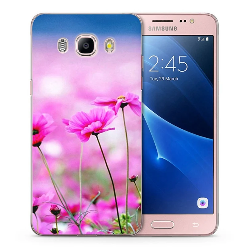 Case For Samsung Galaxy A3 A5 2016 2015 2017 prime J1 J2 J3 J5 J7 G530H S8/plus Note 8 TPU Soft Sky Flower Painted C025 |