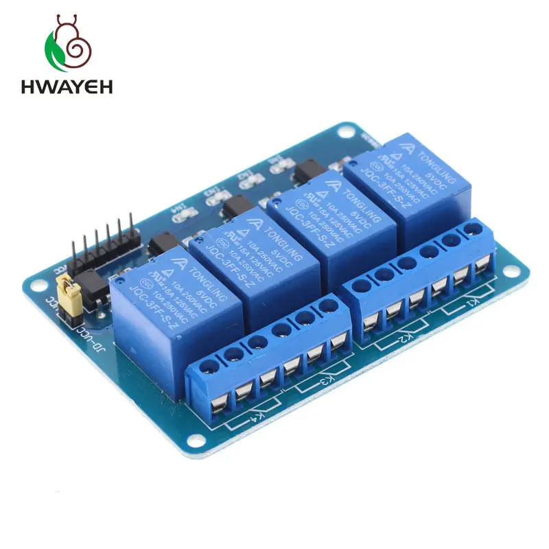 5 в 4-Канальный Релейный модуль щит для Arduino ARM PIC AVR DSP электронный 5 в 4 канала релейный модуль 5 В