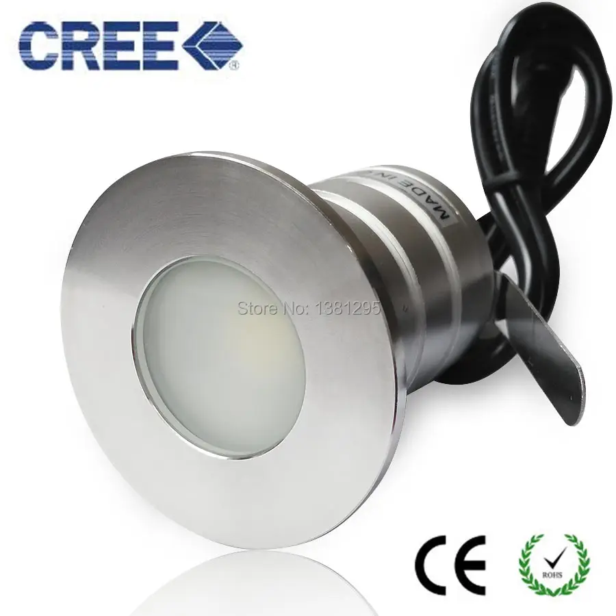 Mini IP67 LED Underground Light 12V 24V 3W COB Waterproof Buried Lamp Garden Ground Spot Light Recessed Deck Floor Paver Light
Mini IP67 LED Underground Light 12V 24V 3W COB Waterproof Buried Lamp Garden Ground Spot Light Recessed Deck Floor Paver Light