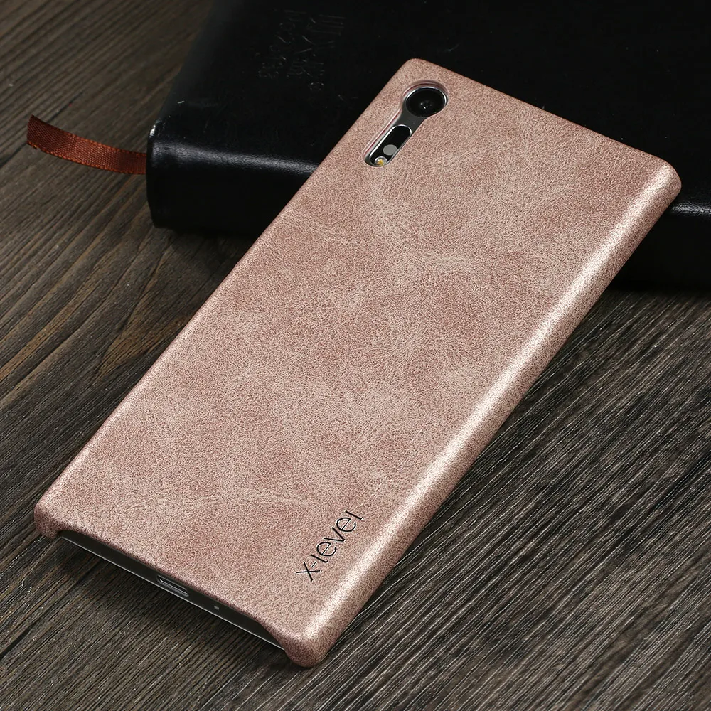 X-Level Роскошный чехол из искусственной кожи для Sony Xperia XZ X Performance XA Dual Sim Z5 Premium Plus E5