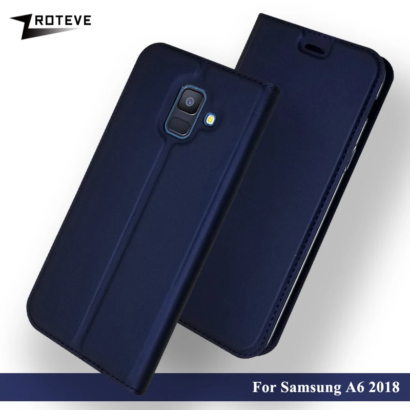 Чехол для samsung A5 A6 A7 A8 A9 Чехол-книжка для Galaxy A6 A8 Plus Чехол-книжка кожаный чехол A6s A9s чехол для телефона s