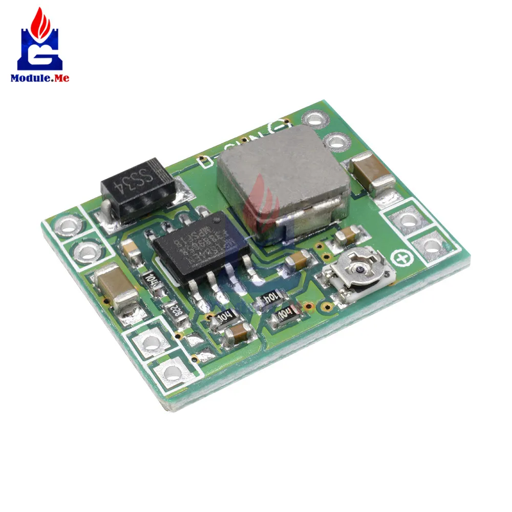 5 шт./лот понижающий мини модуль питания для Arduino 3 А 4 28 в до 0 8 20 Регулируемый