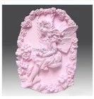 Фея играть на качелях 0562 Ремесло Искусство силиконовая форма для мыла ремесленные формы DIY формы для мыла ручной работы