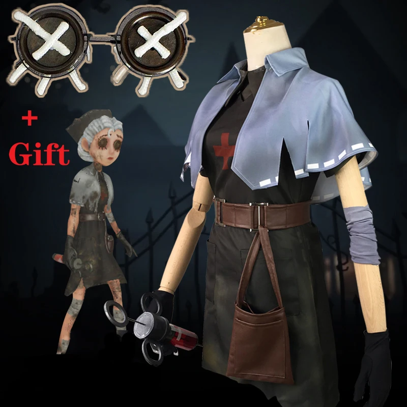 

Game Identity V Cosplay Costume Doctor Emily Dyer Dark Side Cosplay Costume Halloween Carnival Party Women Cosplay Customized