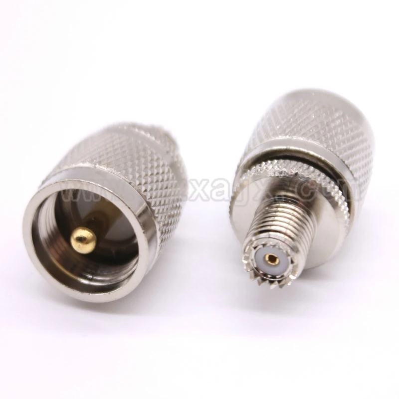 RF разъем PL259 UHF штекер к мини гнездовой адаптер Быстрая доставка|uhf male connector|uhf