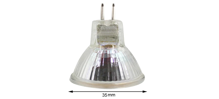ZMISHIBO 10 шт./лот галогенная лампа MR11 GU5.3 AC/DC12V 220 В 35 Вт 50 Вт затемненные Точечные светильники стекло 35 мм светильник фитинг настенный светильник