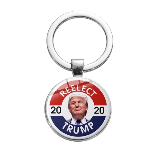 Style 1 SIAN Trump держать Америку большой брелок Дональд Трамп для президент США креативный принт брелок автомобильный брелок памятный подарок - Цвет: Style 1