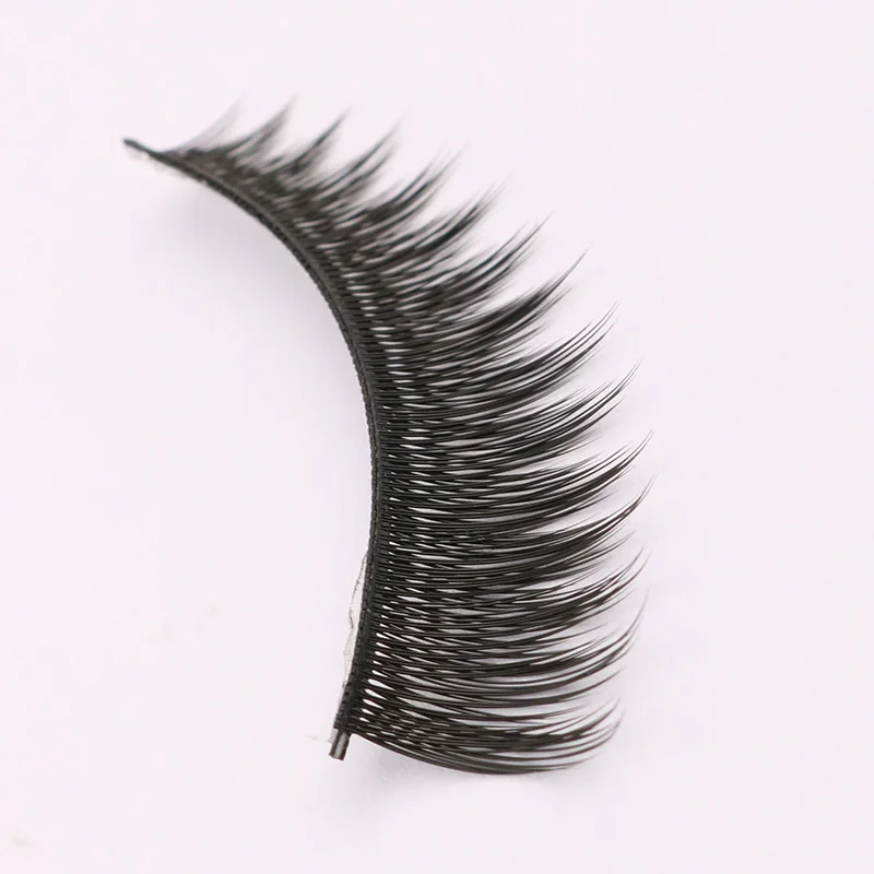 1 пара Крылатый Толстая Накладные ресницы расширение Поддельные cilios posticos naturais Faux