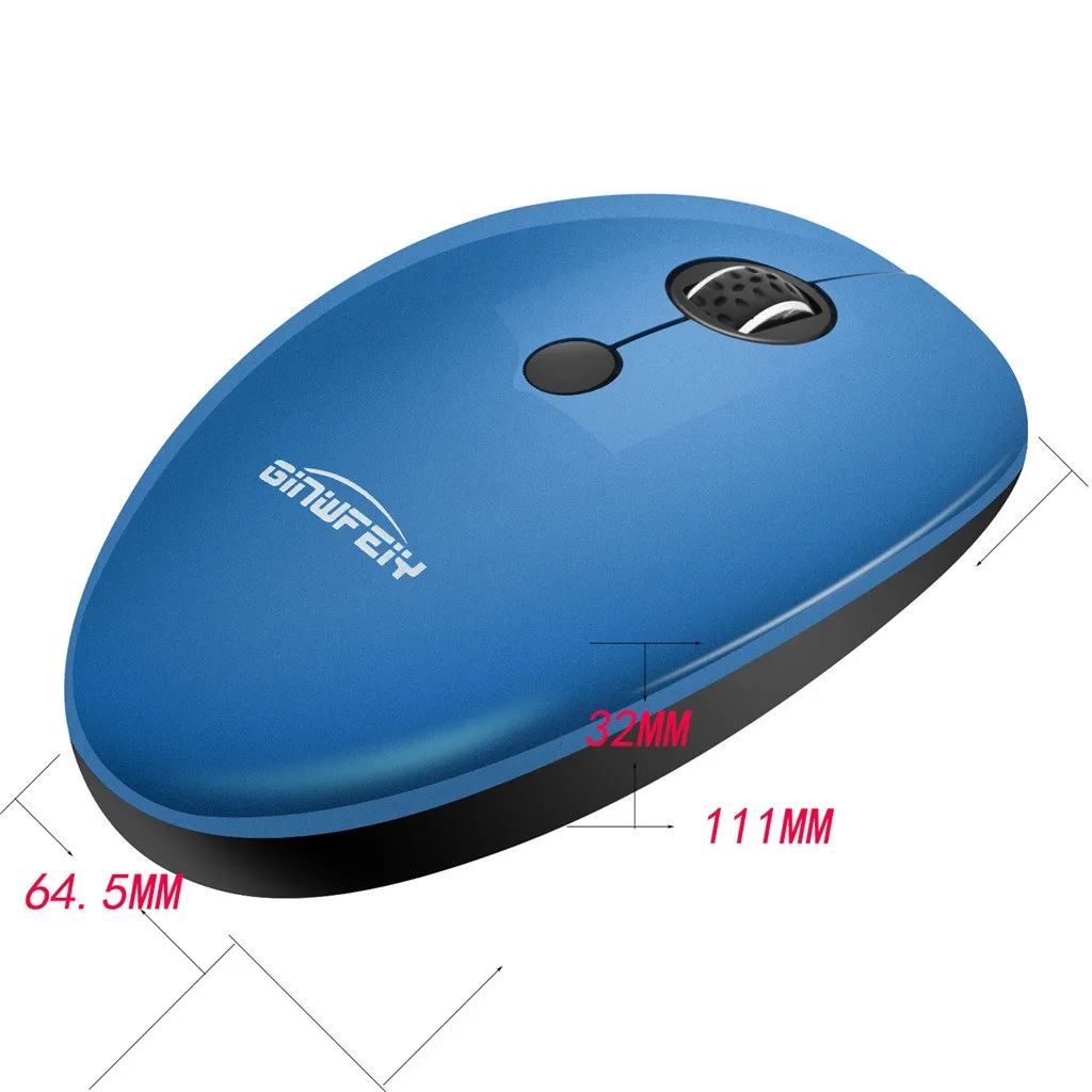 Мышь Raton Беспроводная беззвучная USB 2 4 ГГц мини оптическая игровая компьютерная