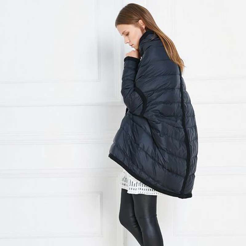 Высокое качество необычная свободная зимняя куртка для женщин новинка 2018