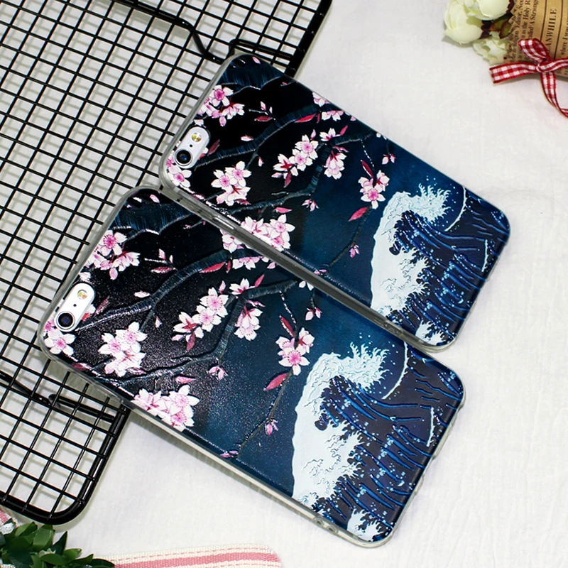 ! ACCEZZ TPU Мягкий мультяшный 3D защитный чехол для Apple iphone 6/6s/7/8 Plus Модный с рисунком