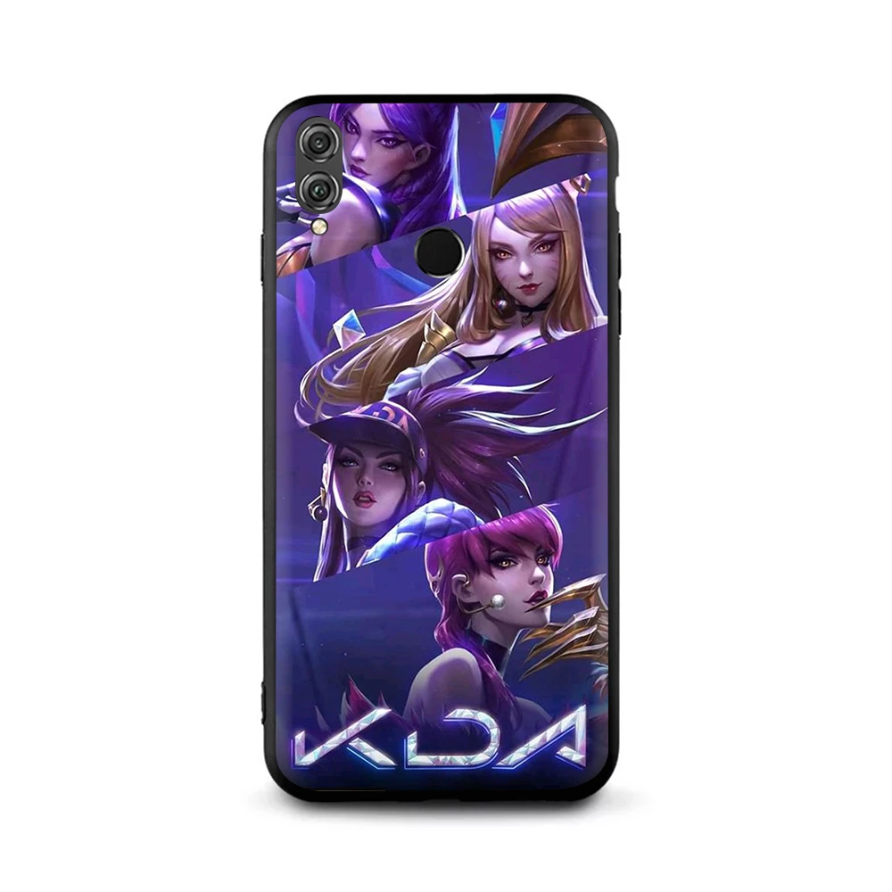 B4 League of Legends кДа Кайса мягкий TPU чехол для huawei Honor 10 8 9 Lite 6A 7A Pro 7c 7x 8c 8x Nova 3 3i Y5 Y9 Y6 Y7 Prime - Цвет: B4