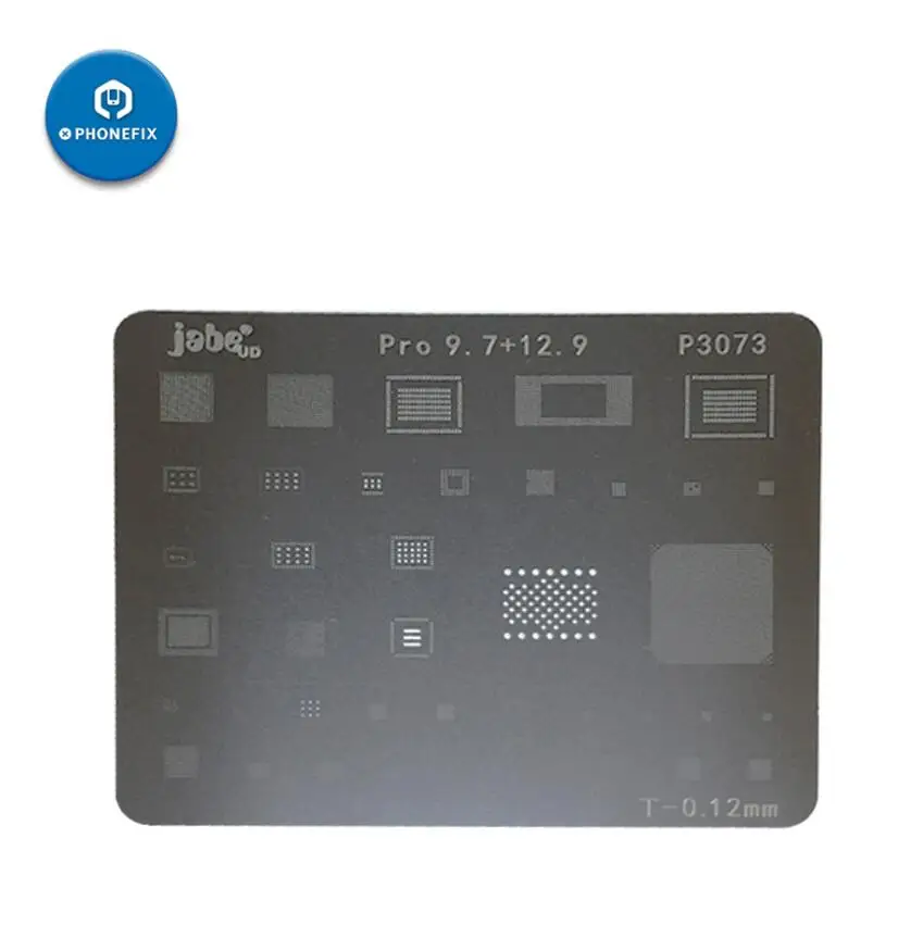 for iPad pro Для ipad 23456 mini1234 pro Материнская плата IC чип шариковая пайка сетка из нержавеющей стали пластина BGA трафарет пайки ремонт - Цвет: for iPad pro