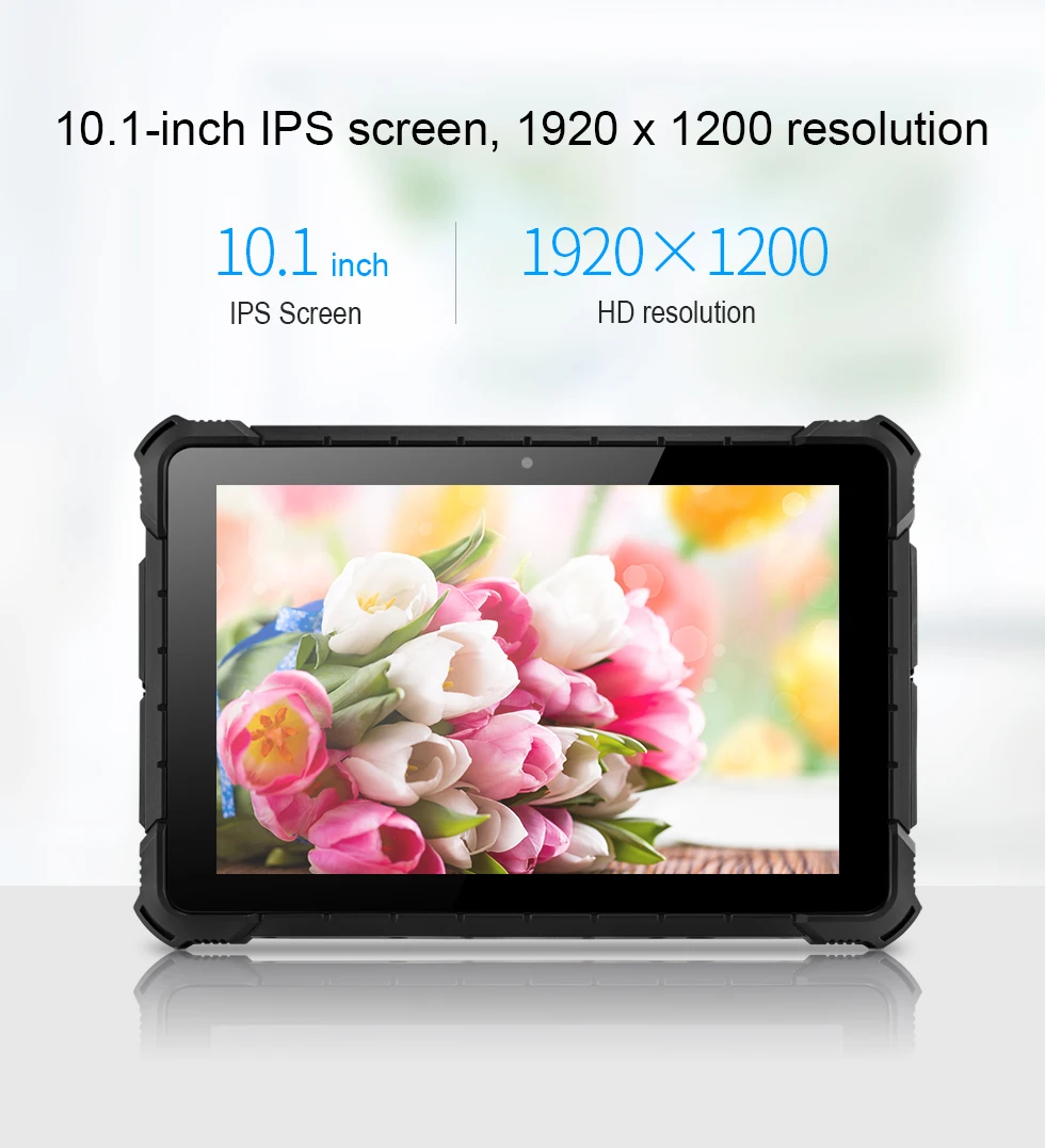 10,1 дюймов три защитные планшеты ПК Pipo X4 Intel Z8350 Четырехъядерный 4G 64G Двойные камеры HDMI одномерный код qr-код сканер