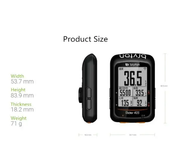Велокомпьютер bryton Rider 405 330 новая модель gps Велоспорт компьютер включен велосипед