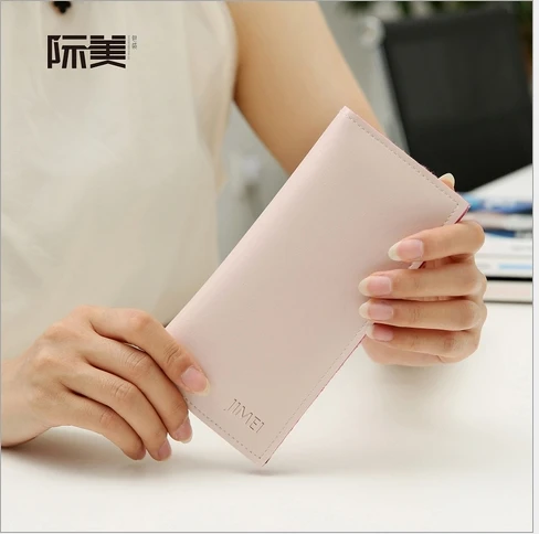 В Верхней Части Кармана Сотовый Телефон Без Резьбы 2016 Новый MS длинный Кошелек Хан