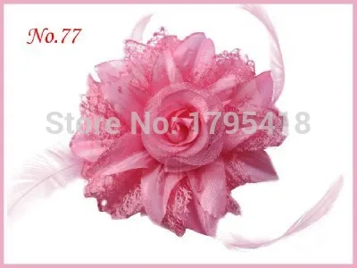 Бесплатная доставка 20 Заколка Для Девочек Rose4 &quotбант для волос Бутик девочек