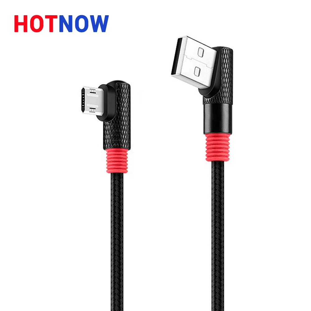 HOTNOW СГИБ Micro USB кабель для быстрой зарядки мобильного телефона Android зарядное