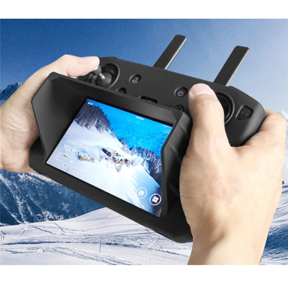 Силиконовый чехол с/без солнцезащитного козырька для DJI Mavic 2 Pro/контроллер