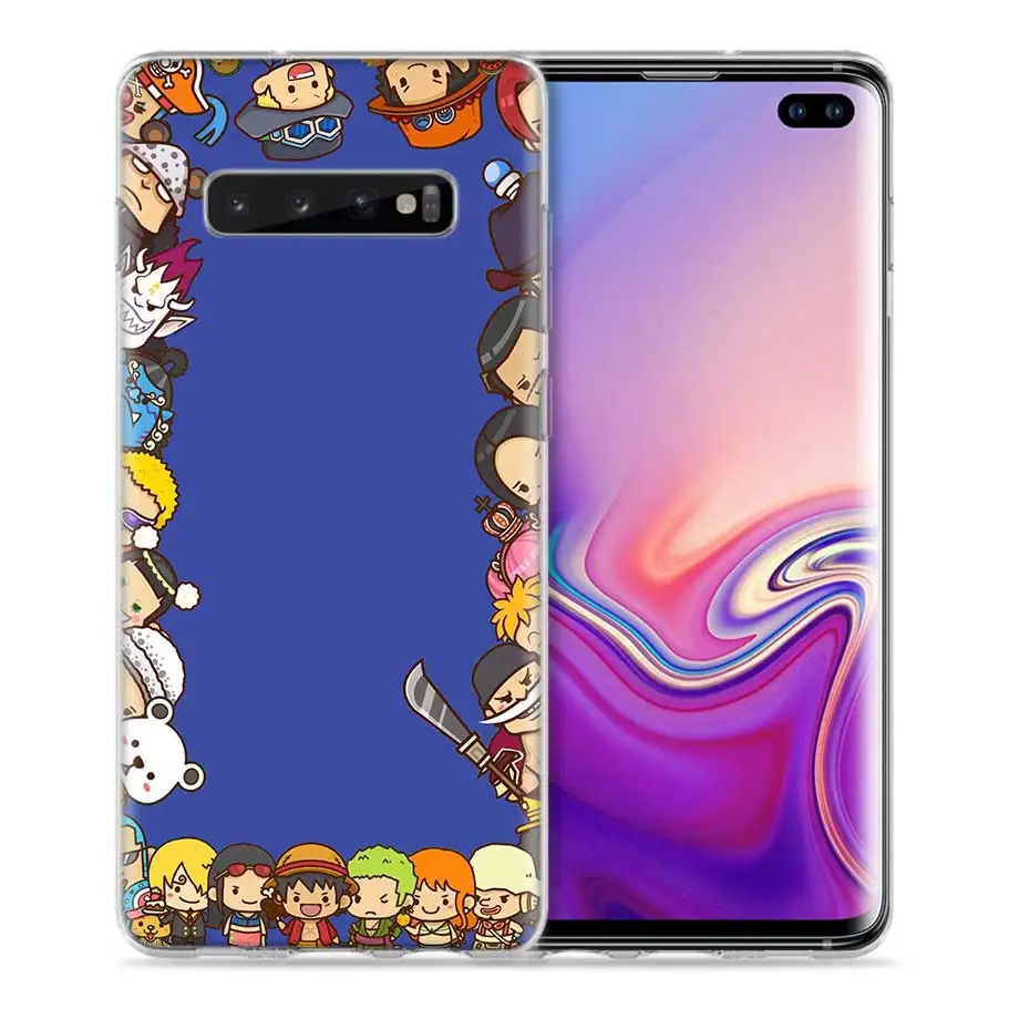 Одна деталь чехол для samsung Galaxy S8 S9 S10 5G S10e S7 Note 8, 9, 10, J4 J6 плюс J5 J8 J3 силиконовый Caso аниме телефон сумки Coque