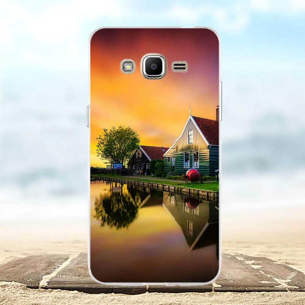 Силиконовый чехол для Samsung Galaxy J2 Prime милые чехлы с изображением собак и кошек J2prime