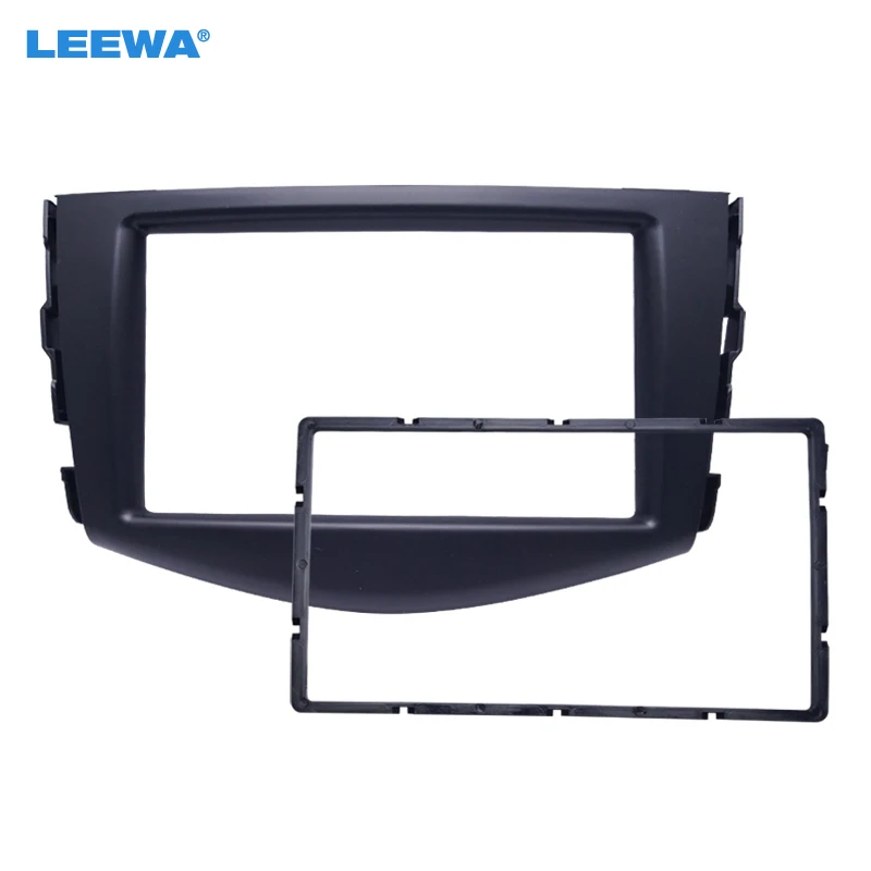 LEEWA Car Fascias стерео радио аудио панель Рамка для крепления на приборной панели