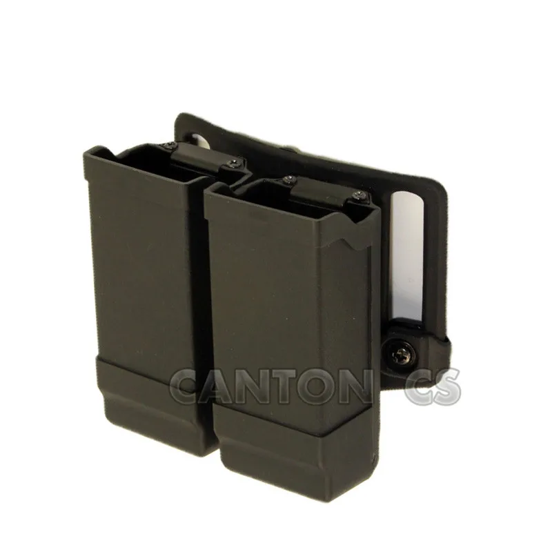 

Quick Draw Double Magazine Pouch Case Stack Universal Pistol Cartridge Clip Holder Duty Belt Mag Box For Glock,USP M9 M9