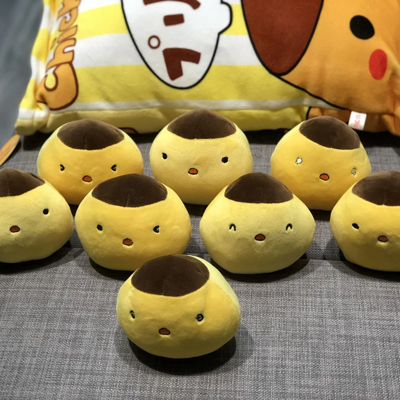 Мультяшная милая маленькая желтая плюшевая игрушка цыпленок Маленькая подушка