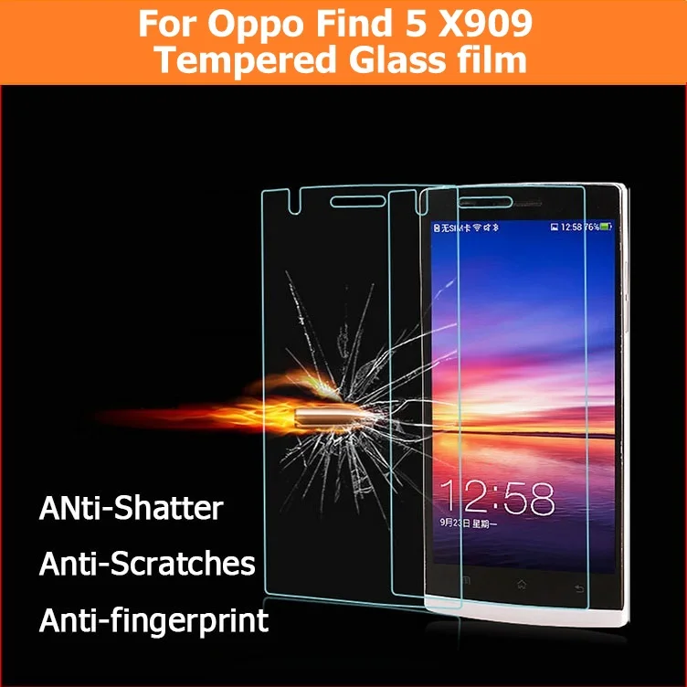 Защитная пленка для экрана Oppo Find 5 7 7a X9007 стеклянная Mini R827T Finder X907 из закаленного