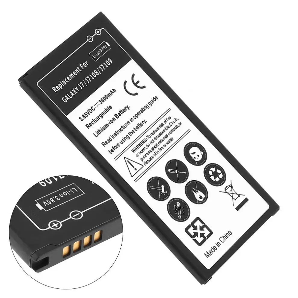 J710 3 85 V 3600mAh литий ионная аккумуляторная батарея мобильный телефон аккумулятор