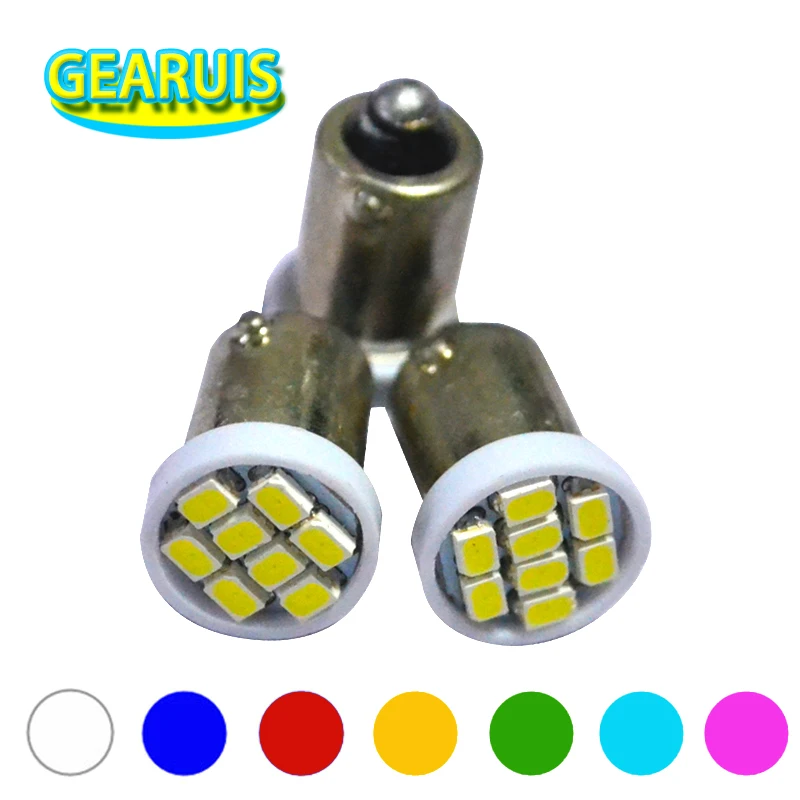 Автомобисветодиодный ные лампы типа ААА T4W BA9S 8SMD 500 6523 H6W 8 светодиодный smd 1895 1206