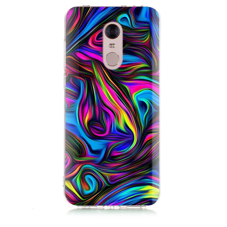 Чехол с рисунком для телефона Xiaomi Redmi 4X Note 3 Mi A1 4 Pro 4A 5 6 6pro 5A 6A мягкий чехол из ТПУ
