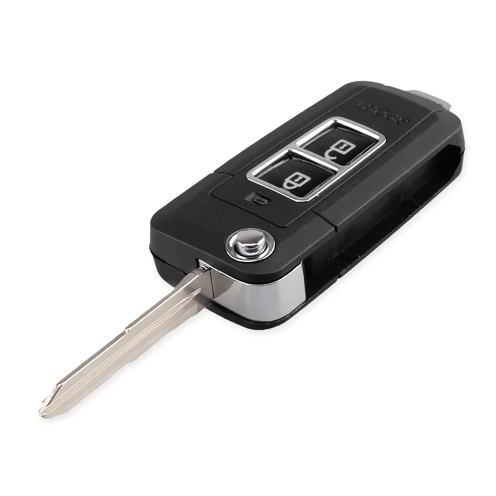 KEYYOU модифицированный 2 + 1 3 кнопки флип Автомобильный ключ оболочка для Hyundai Tucson ix35