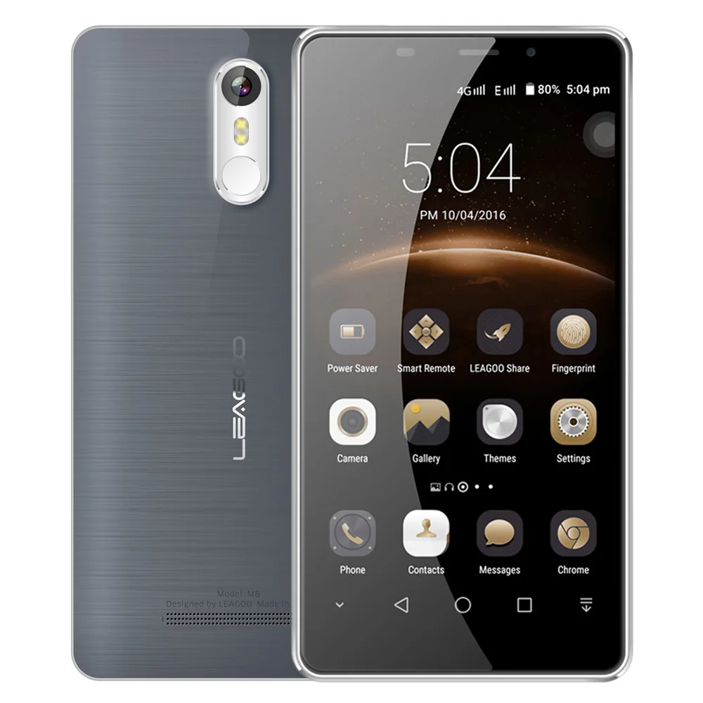 LEAGOO M8 смартфон 5 7 &quotHD ips Android 6 0 MT6580A 4 ядра 2 Гб Оперативная память 16 Встроенная 3500 mAh