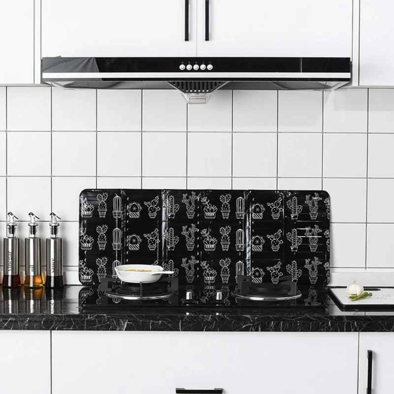 Новинка 1 шт. алюминиевая фольга масляный блок барьер печь для приготовления пищи