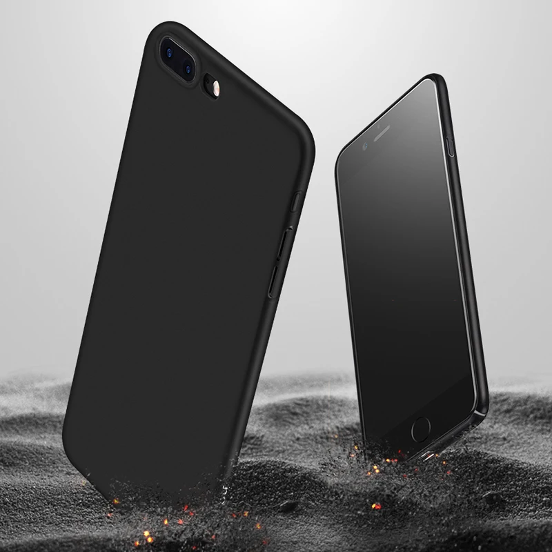 Роскошный чехол HOCO для телефона iPhone 8 Plus Ультратонкий 7 Жесткий Чехол из