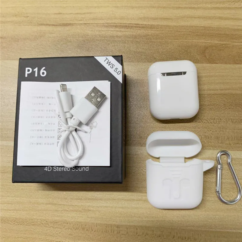 Оригинальные P16 tws Bluetooth 5,0 наушники 3D стерео звук сенсорный контроль Автоматическое Сопряжение беспроводные наушники vs i10 i11 i20 i80 tws