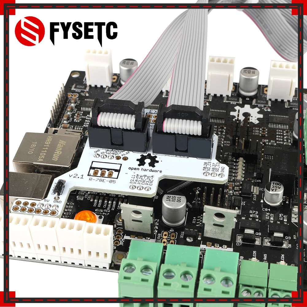 3D принтеры Запчасти Smoothieboard 5X V1.1 плата Full Графический ЖК дисплей модуль адаптера