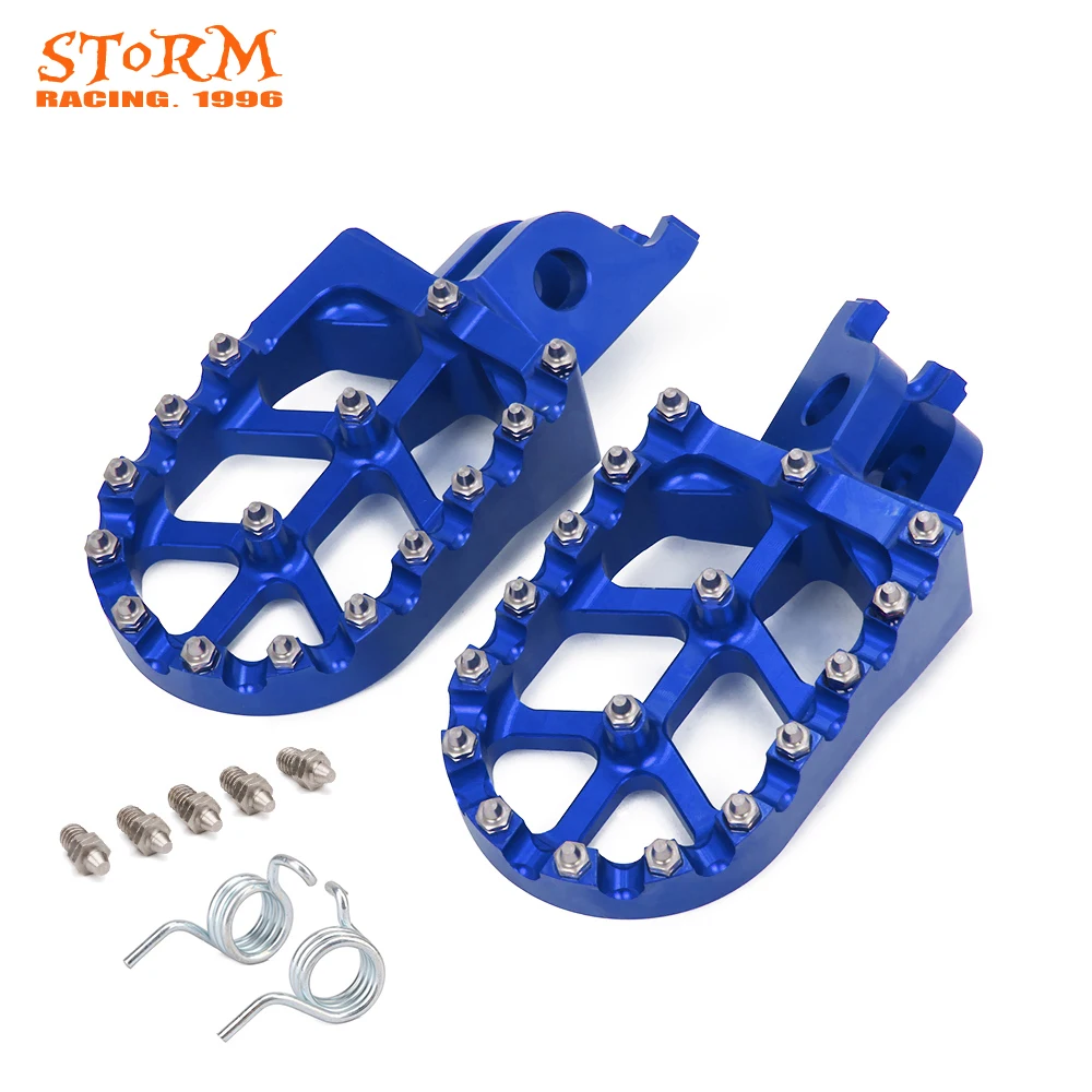 Широкие подножки для KAWASAKI KX250F KXF250 06 2018 KX250 450 2019 2020 KX450F KXF450 07 KLX450R 08 13|Подставки под