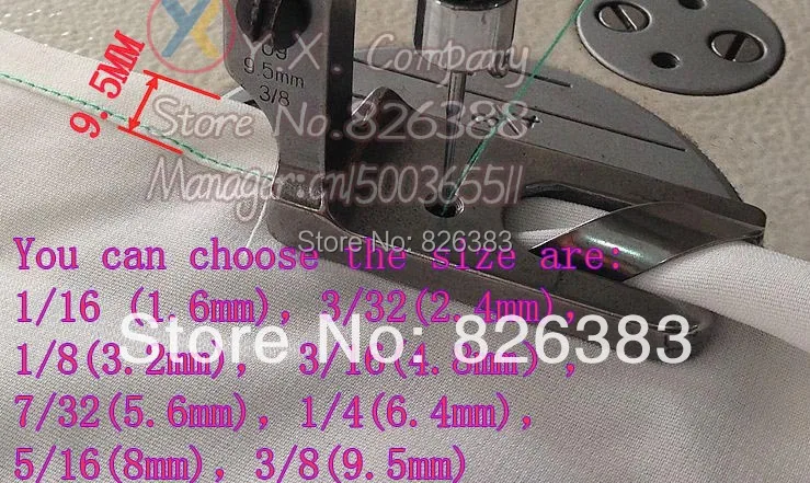 1 шт. ступня персера для Juki DDL 5550 8300 8700 555 227 6 фиксированная с высоким хвостовиком|foot