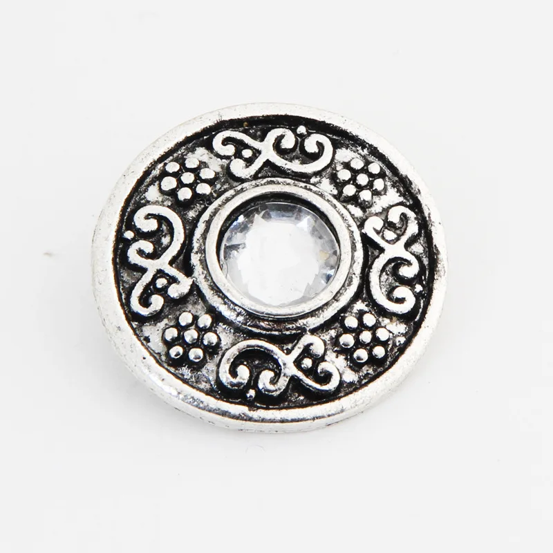 New Copper Snap Buttons Crystal Ginger Jewelry Women Diy Fashion Bracelet | Украшения и аксессуары