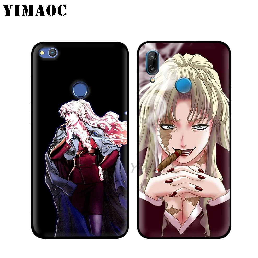 YIMAOC Черная Лагуна аниме мягкий чехол для huawei P30 P20 Pro P10 P9 P8 2015 2017 P Smart Plus Z 2019 Nova 5i 4 3 3i