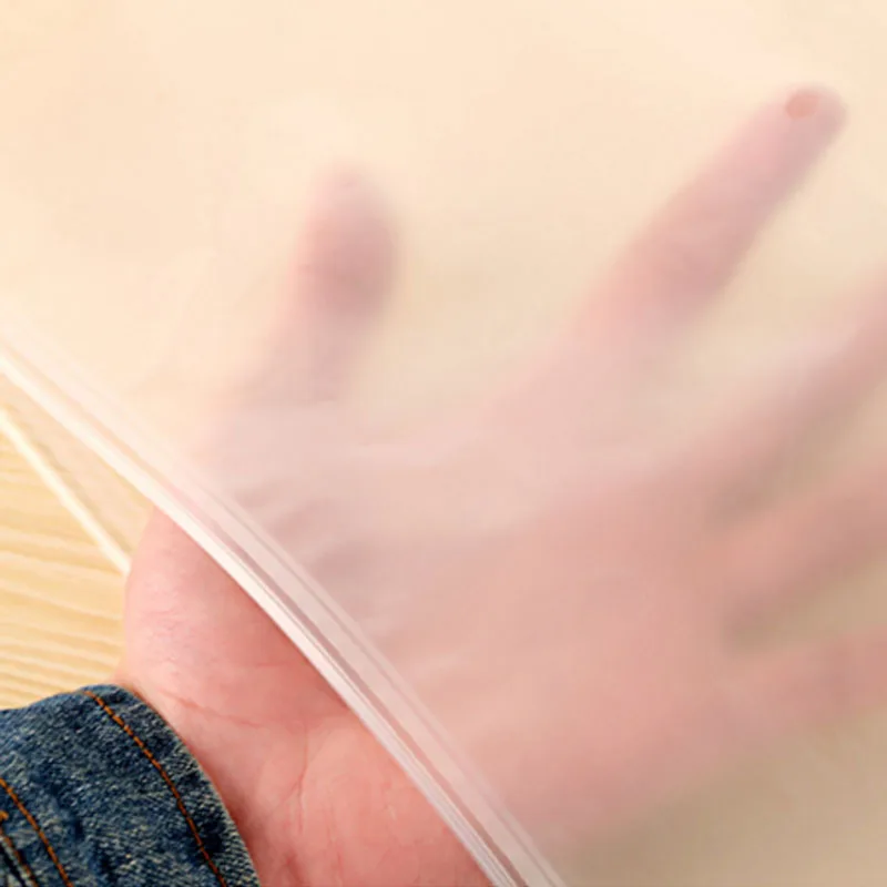 5 шт. матовый толстый пластиковый повторно закрывающийся полиэтиленовый пакет на