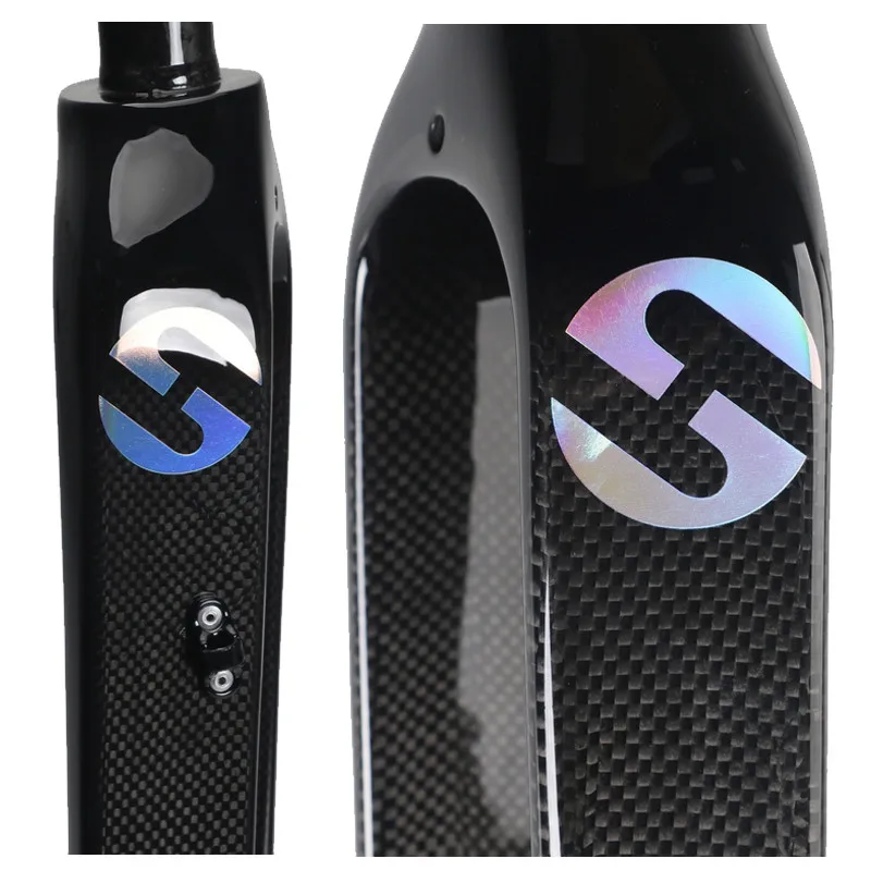 Сверхлегкий 550 г полностью углеродное волокно красочные лазерные горный MTB