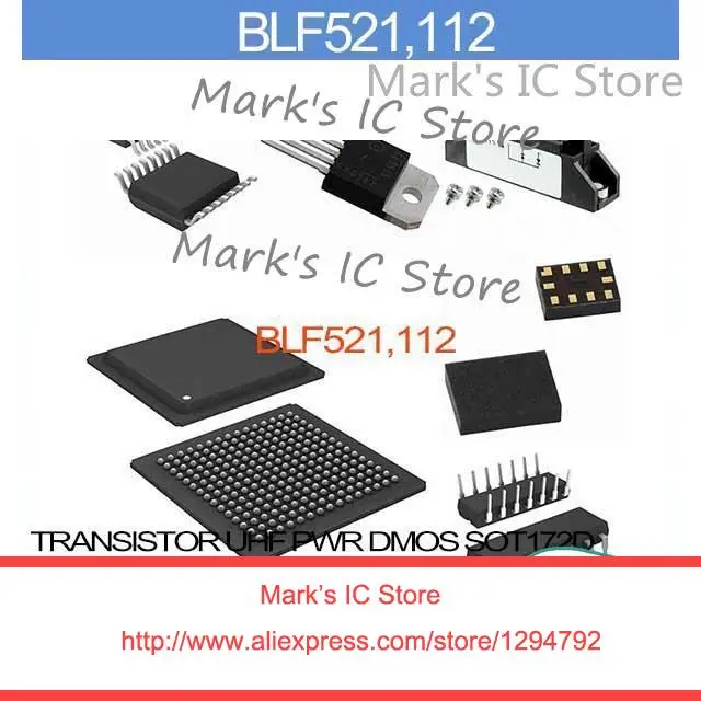 BLF521 112 транзистор UHF PWR DMOS SOT172D 1 521 11 521112 BLF52 | Электронные компоненты и