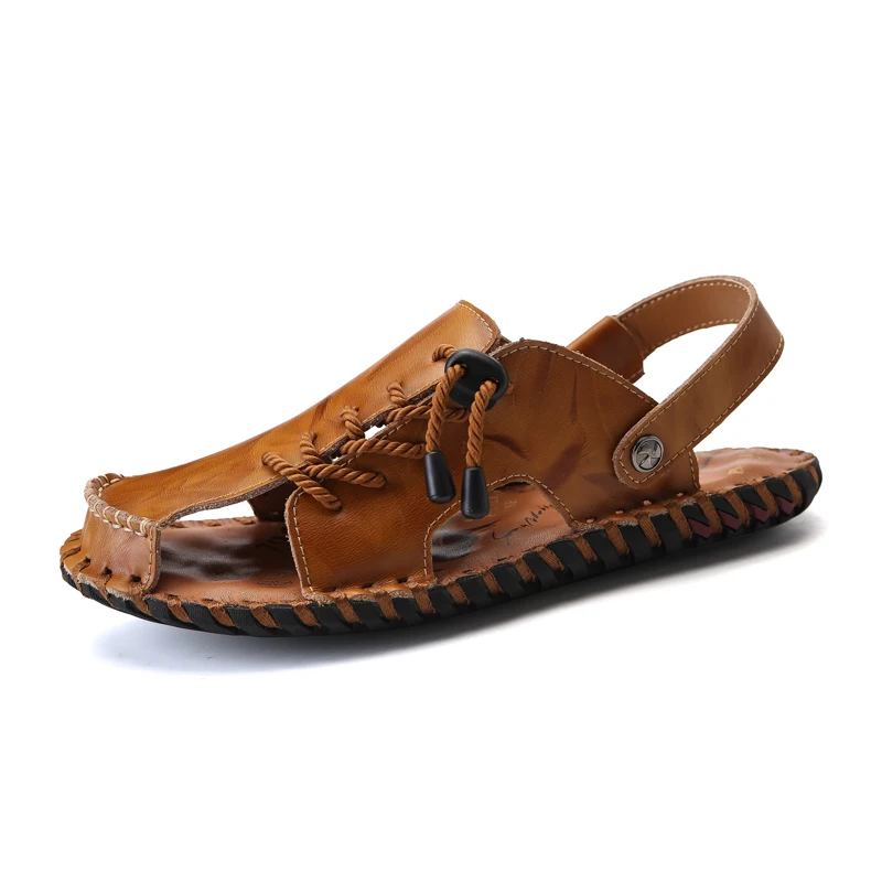 Мужские сандалии коллекция 2019 года летние мужские гладиаторы мужская