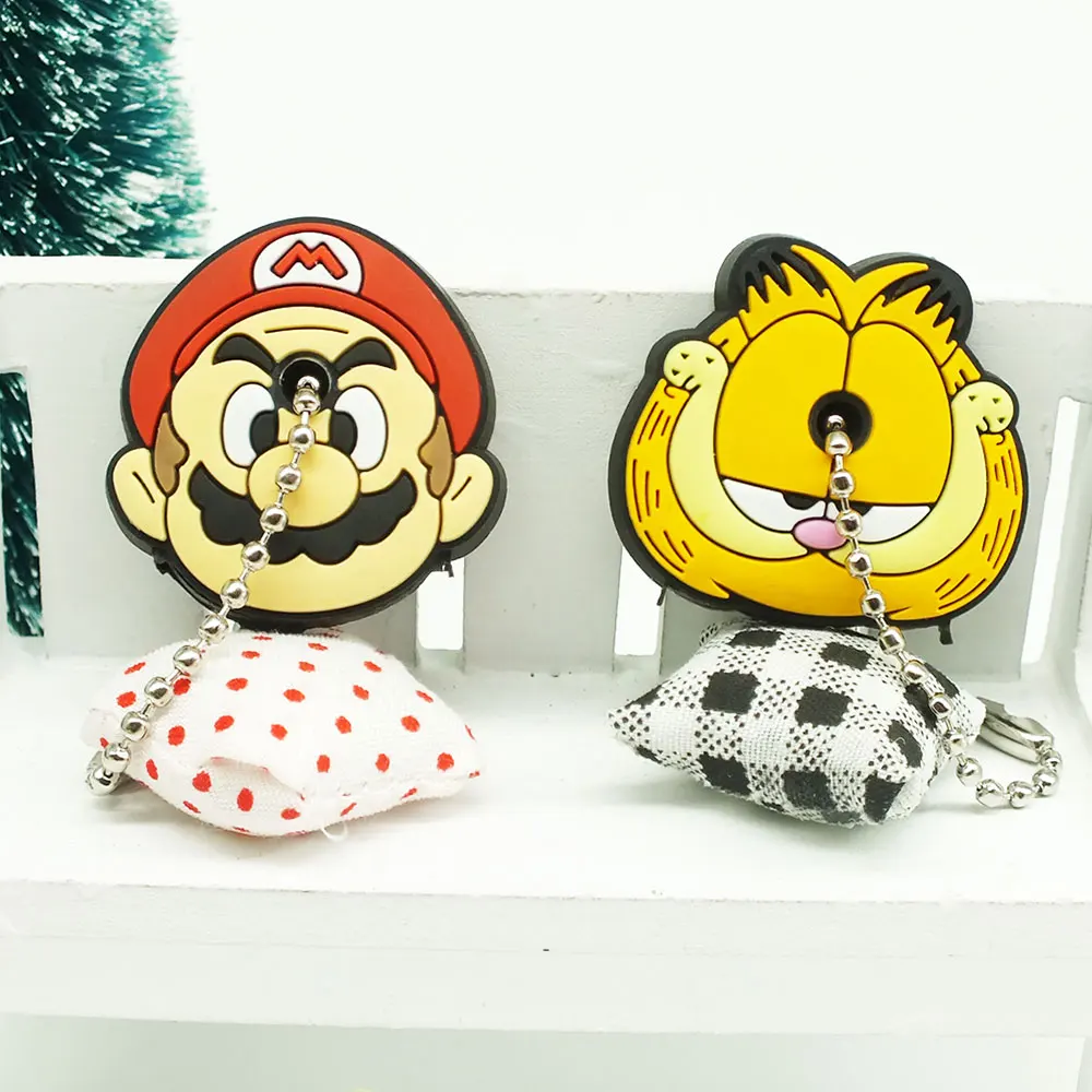 ZOEBER аниме мультфильм чехол для ключей милый Гарфилд Сова Мстители союз брелок с