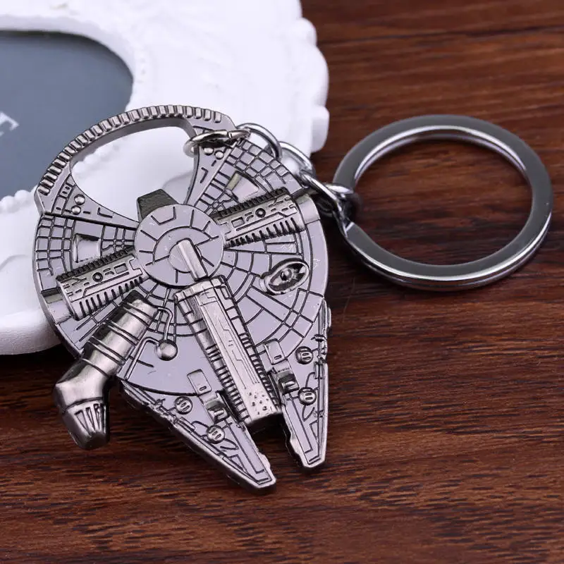 Звездные войны Han Solo's Millennium Falcon корабль открывалка для бутылок брелок кольцо