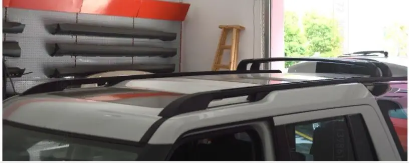 Автомобильный Алюминий сплав Багажник На Крышу багажа бар подходит для Land Rover Discovery 3/4 LR3/LR4 2010 2011 2012 2013